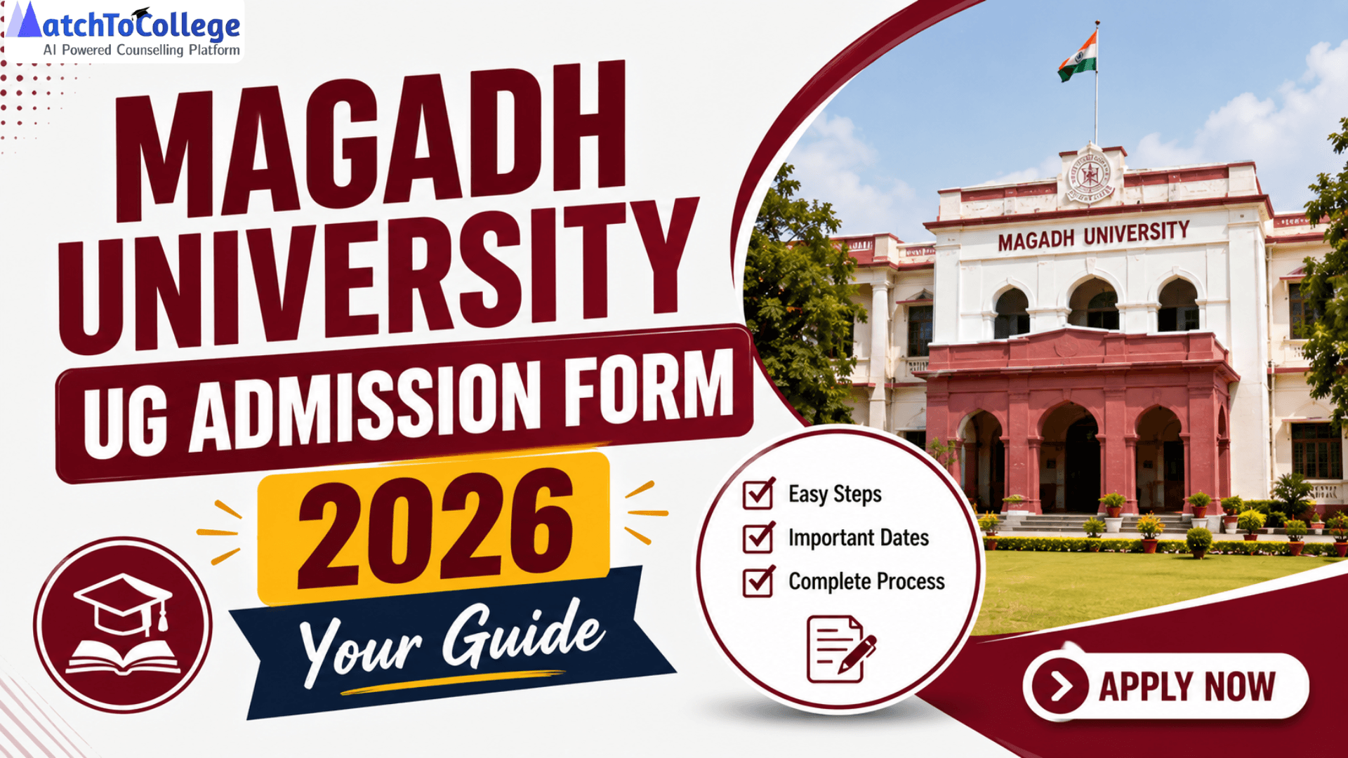 Magadh University UG Admission Form 2026: Your Guide