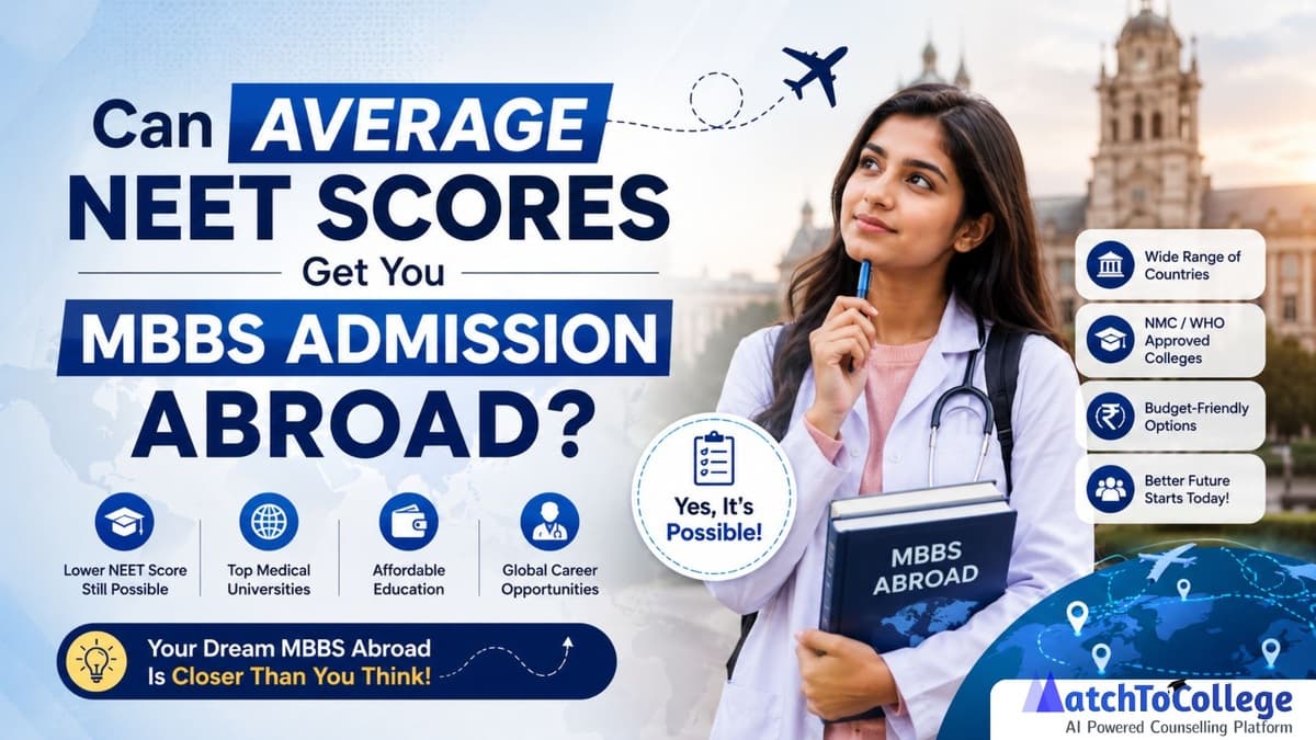 MBBS Abroad: Average NEET Score? Your Global Path!