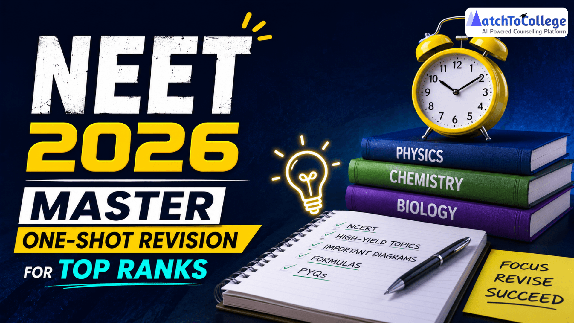 NEET 2026: Master One-Shot Revision for Top Ranks