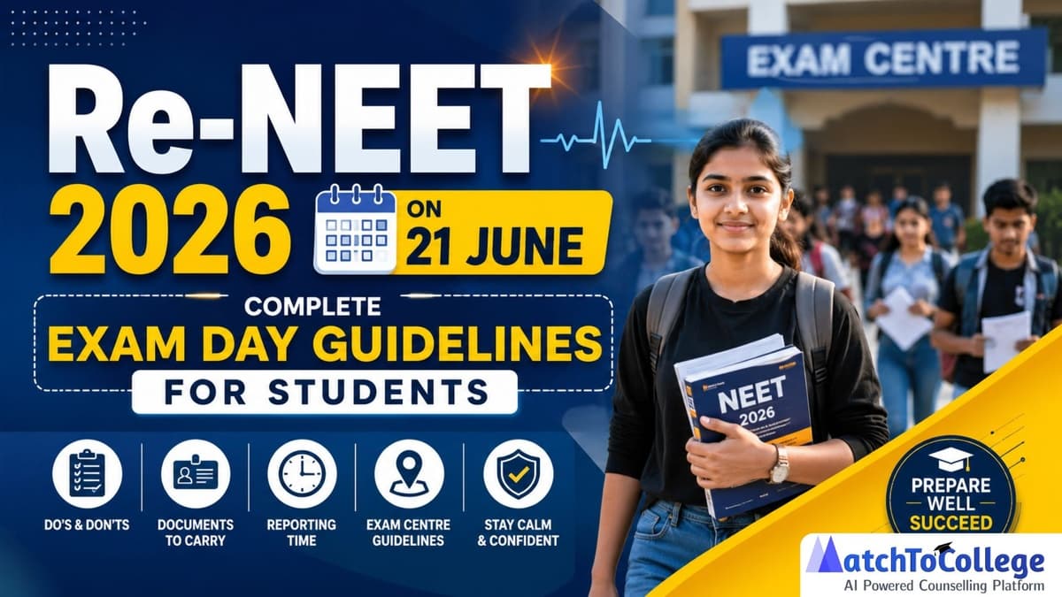 Re-NEET 2026: Your Essential Exam Day Guidelines