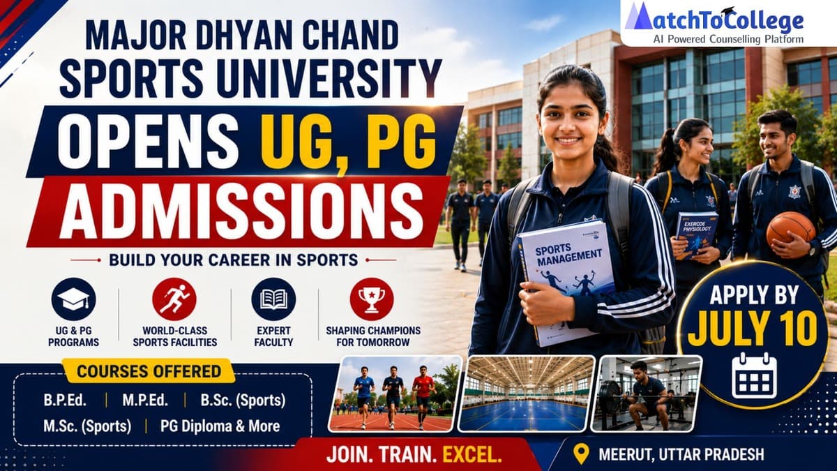 Major Dhyan Chand Sports University: Admissions Open!