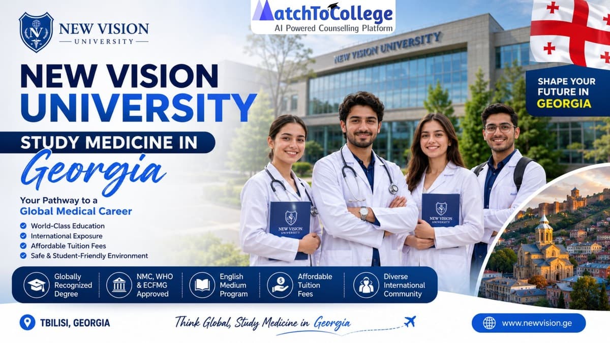 Study Medicine at New Vision University, Georgia