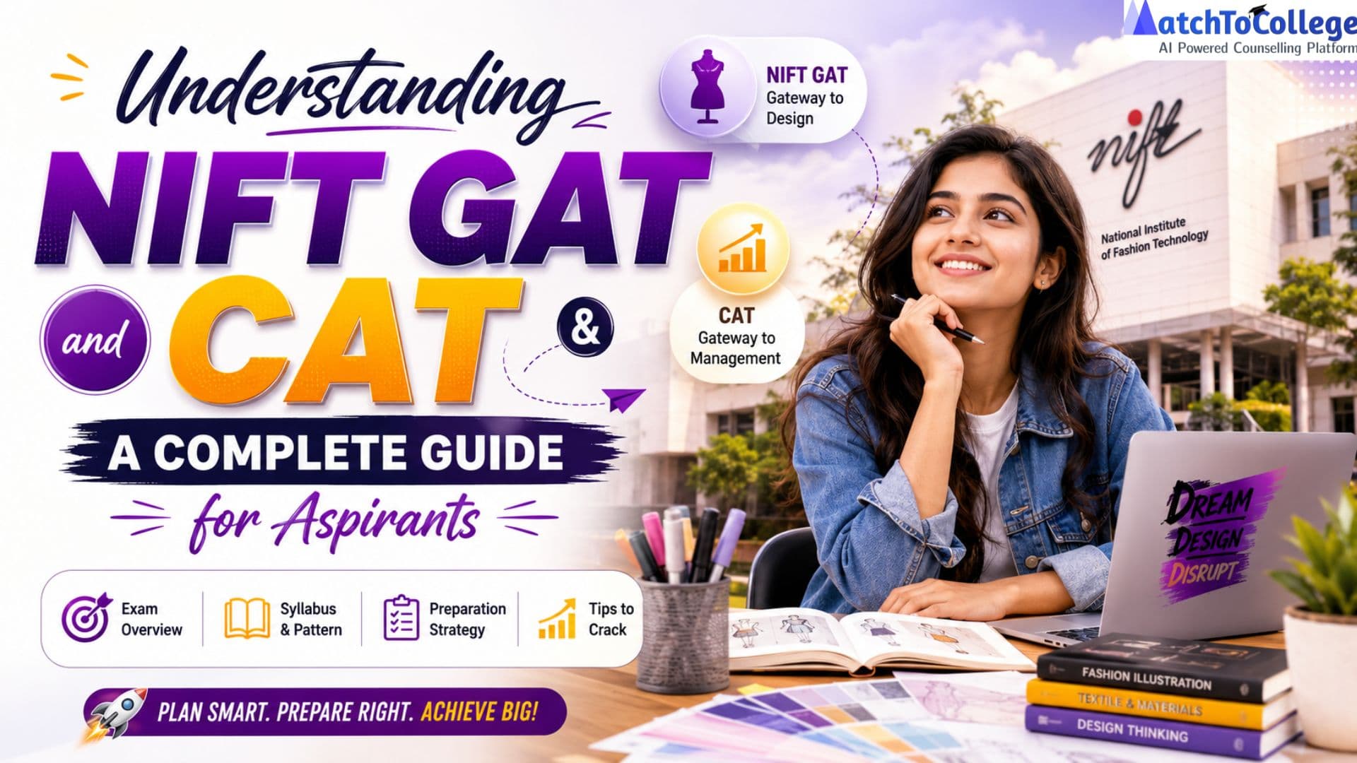 NIFT GAT & CAT Guide: Ace Your Design Entrance Exams