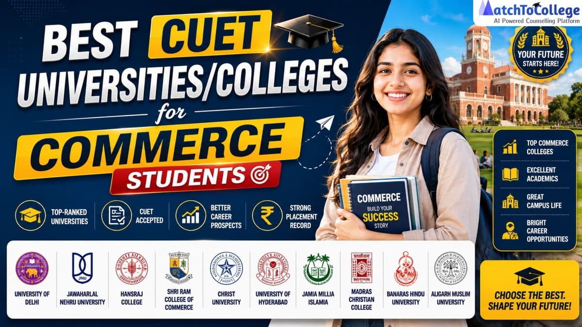 Best CUET Universities for Commerce Students in 2026-27