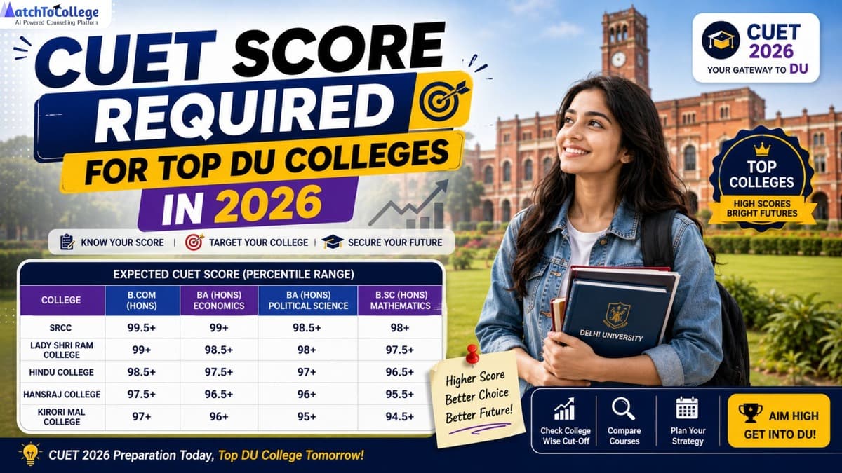 CUET Scores for Top DU Colleges 2026: Your Essential Guide