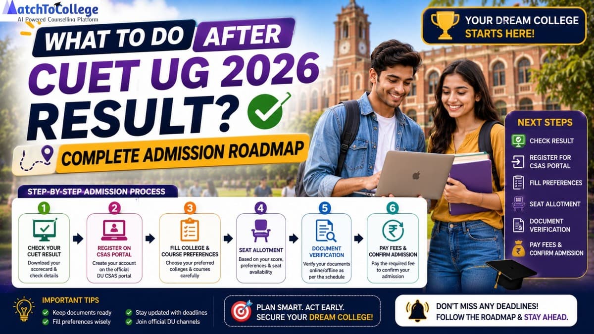 CUET UG 2026 Results: Your Complete Admission Roadmap