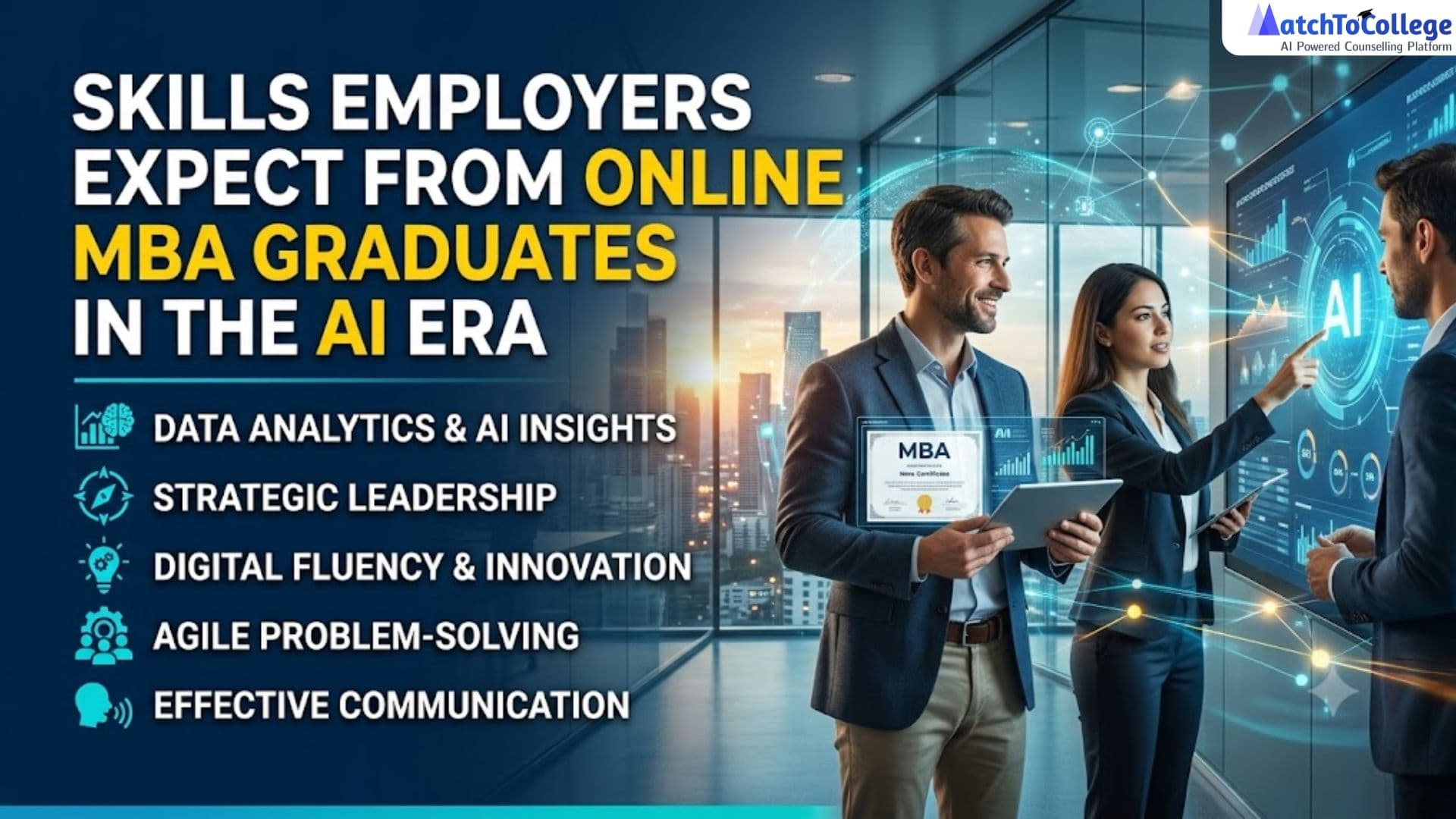 Online MBA Skills for the AI Era: Future-Proof Your Career
