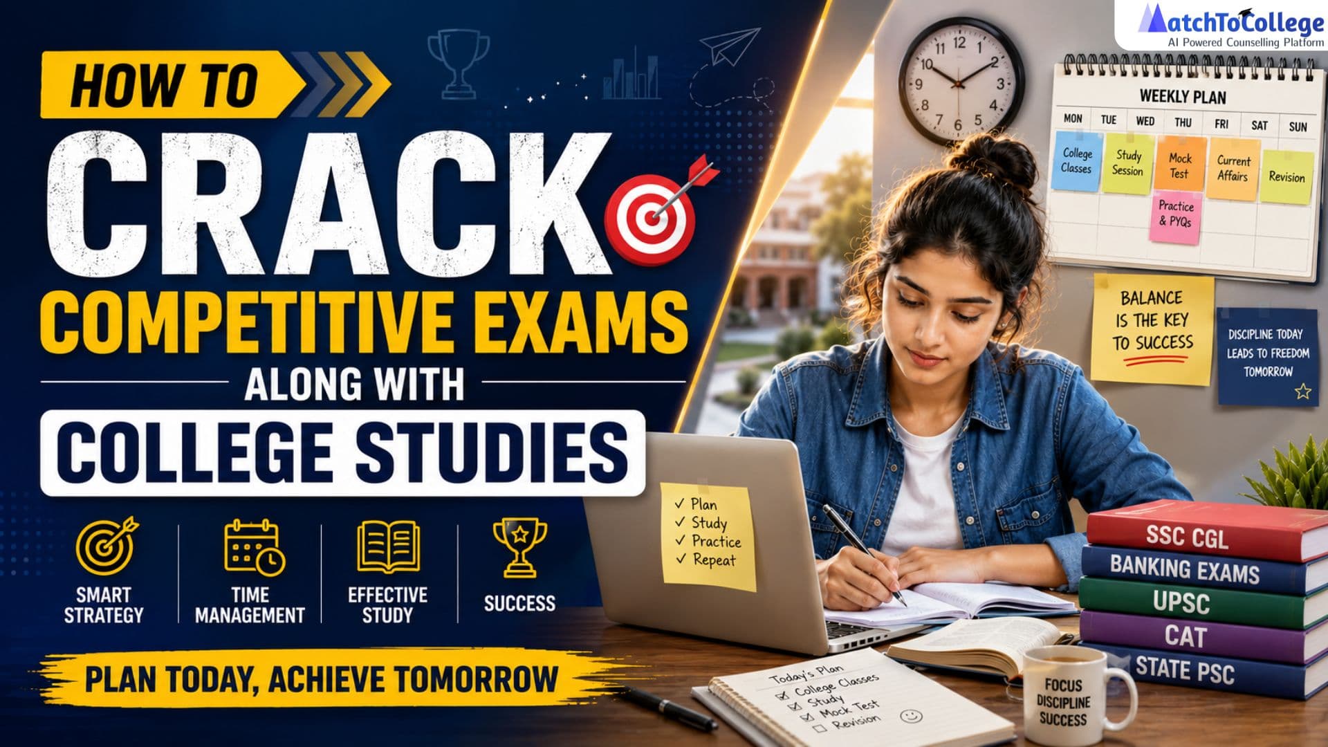 Mastering Competitive Exams & College: Your Dual Success Guide