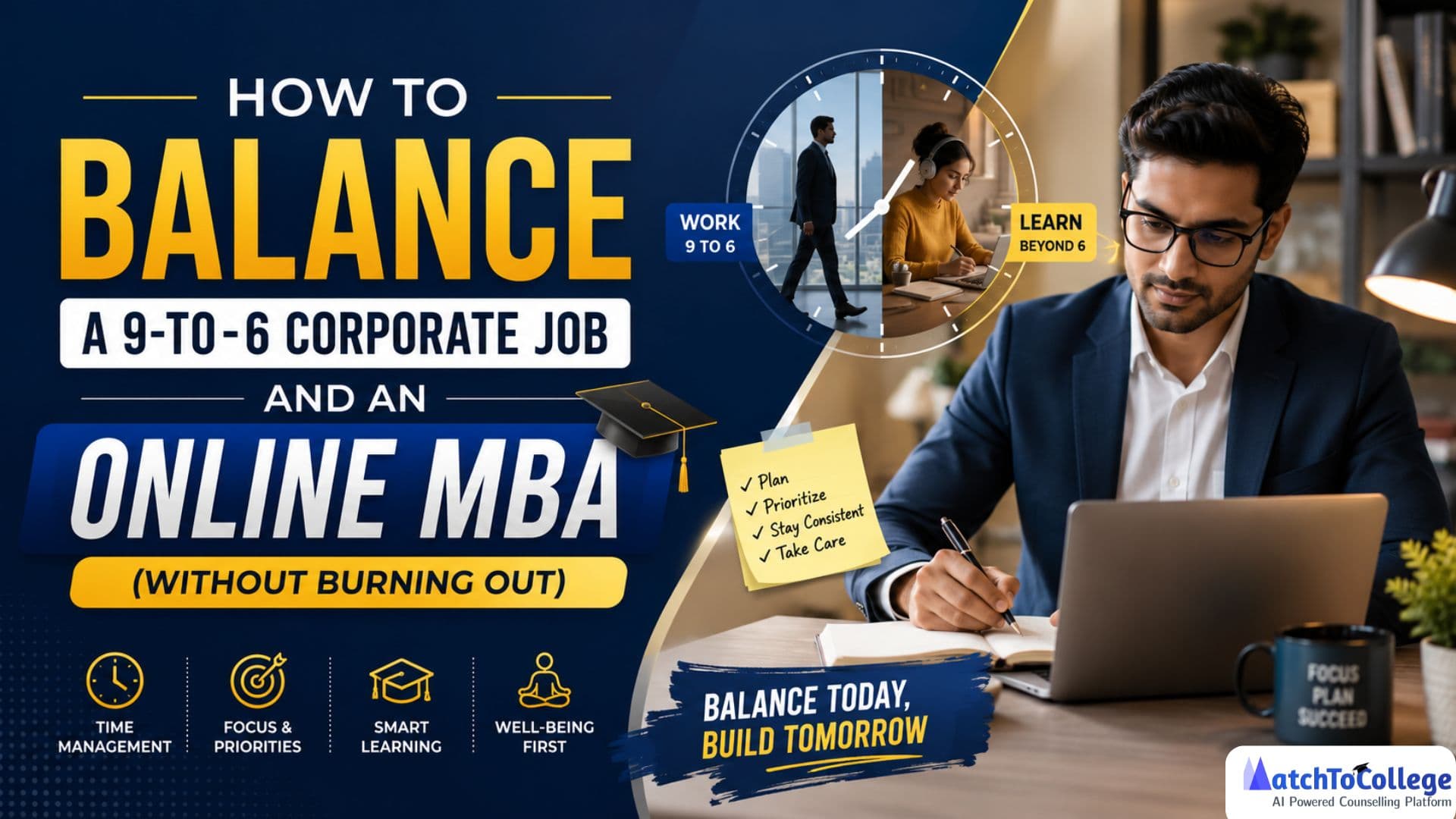 Juggling Job & MBA: Master Online Study Without Burnout