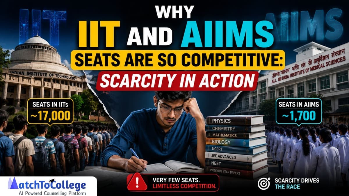 Why IIT & AIIMS Seats Are Fiercely Competitive
