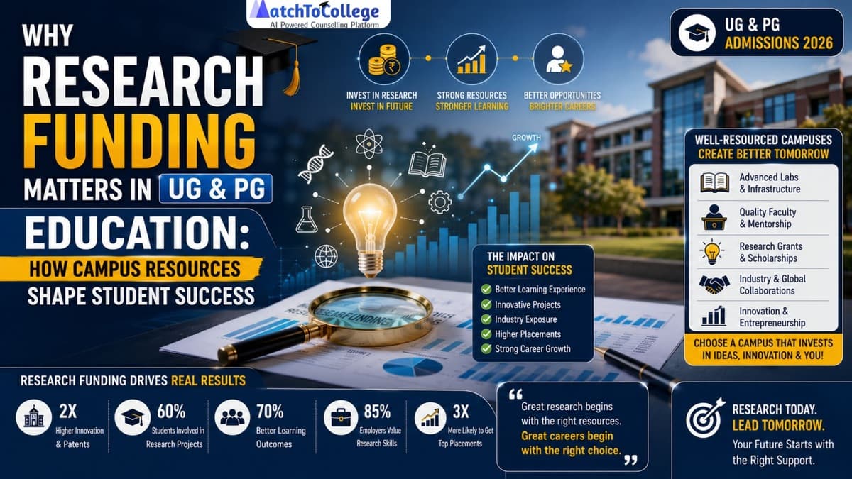 Research Funding: Key to UG/PG Student Success