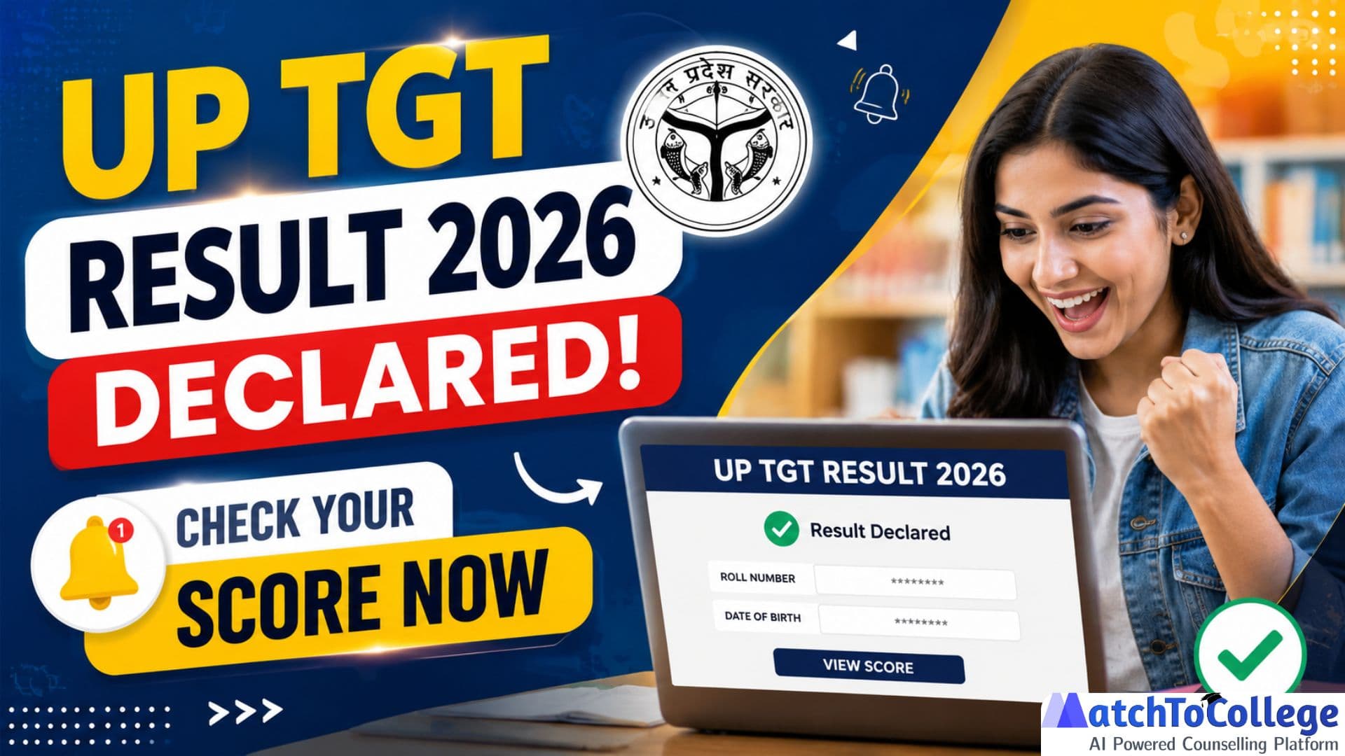 UP TGT Result 2026 Declared: Check Your Score Now!