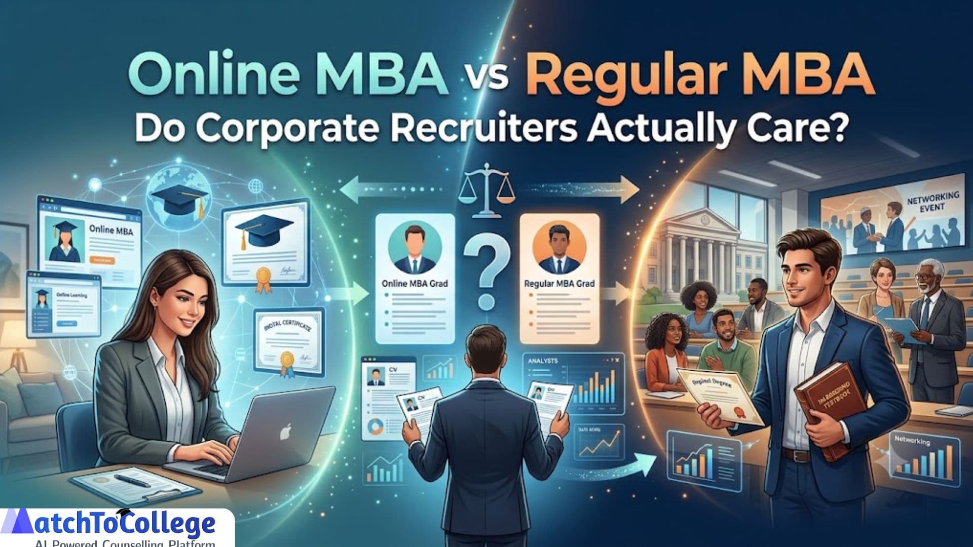 Online vs. Regular MBA: Do Recruiters Really Care?