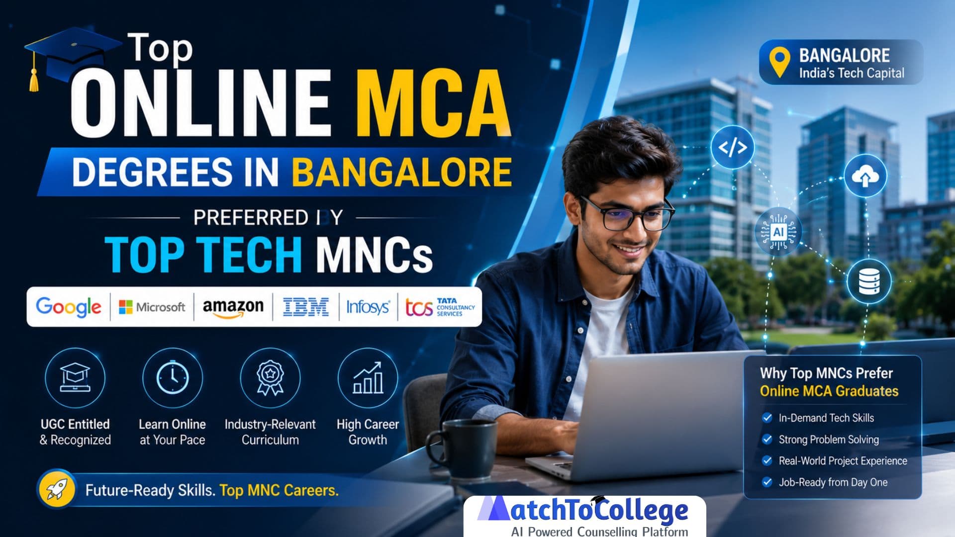 Top Online MCA Degrees in Bangalore for Tech MNC Careers
