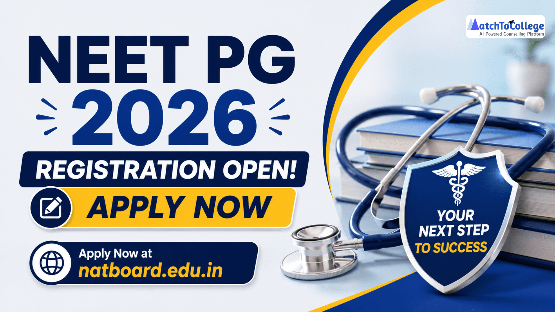 NEET PG 2026 Registration Open: Apply Now at natboard.edu.in!