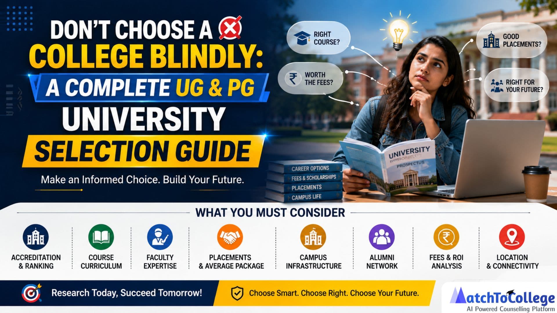Don't Choose Blindly: UG & PG University Selection Guide