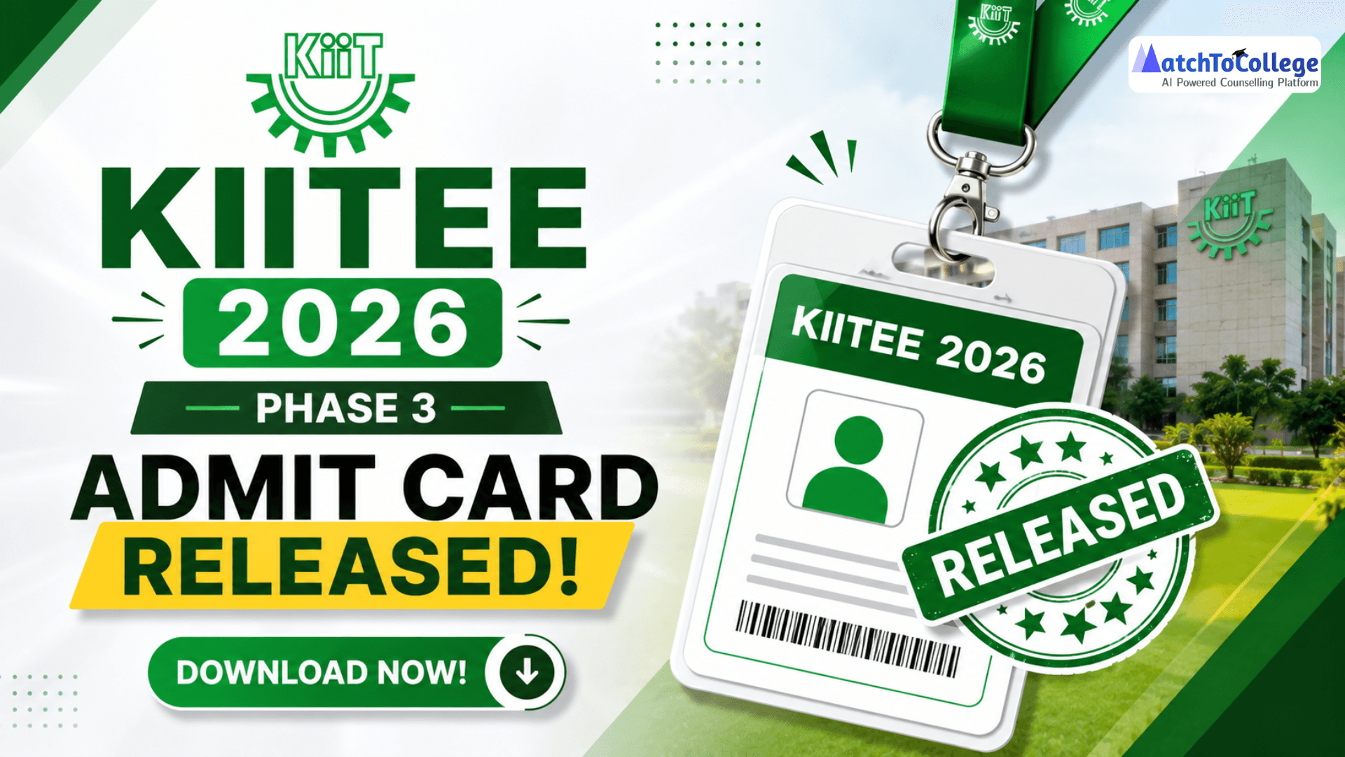 KIITEE 2026 Phase 3 Admit Card Released: Download Now!