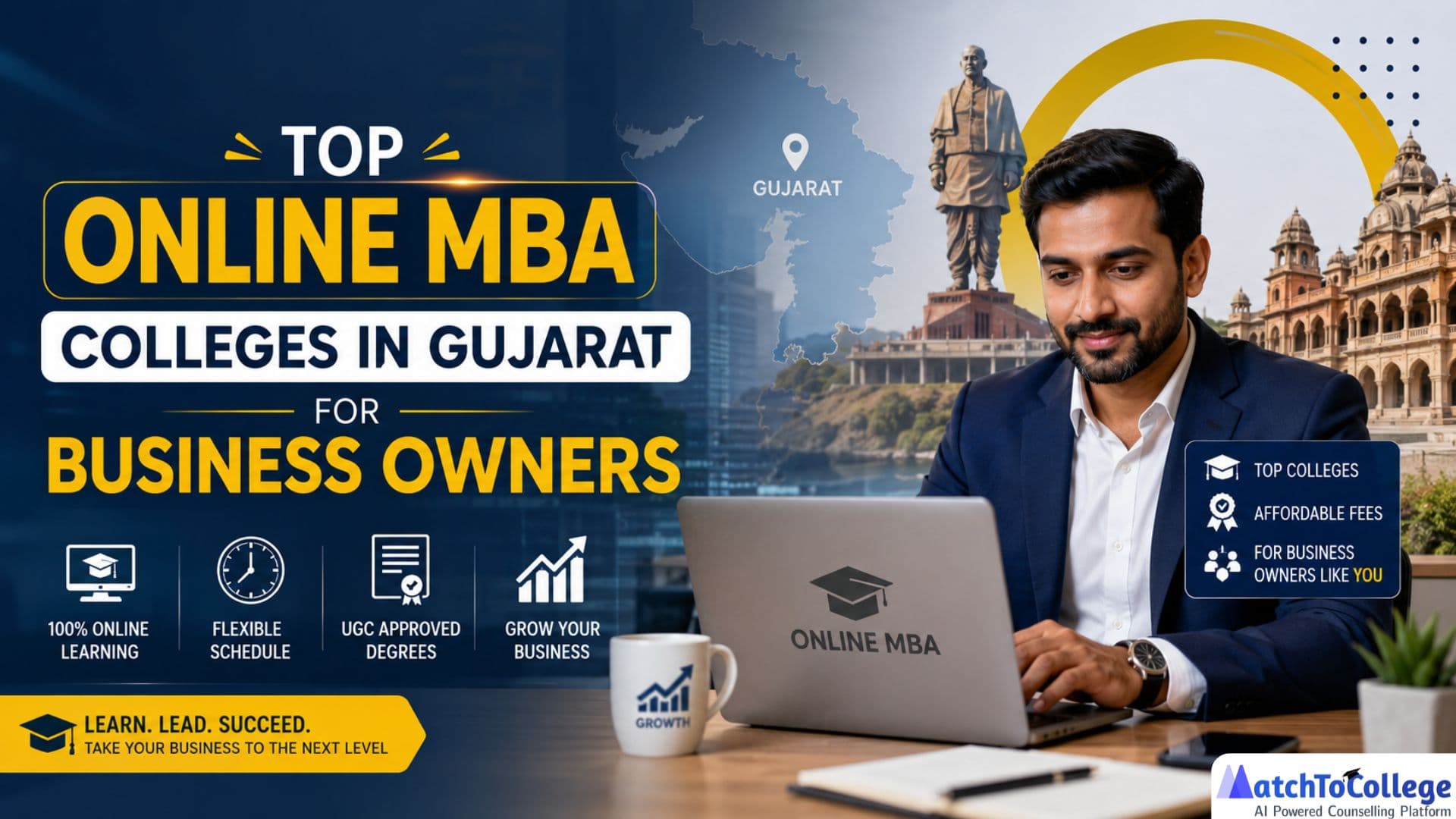 Top Online MBA Colleges in Gujarat for Business Owners