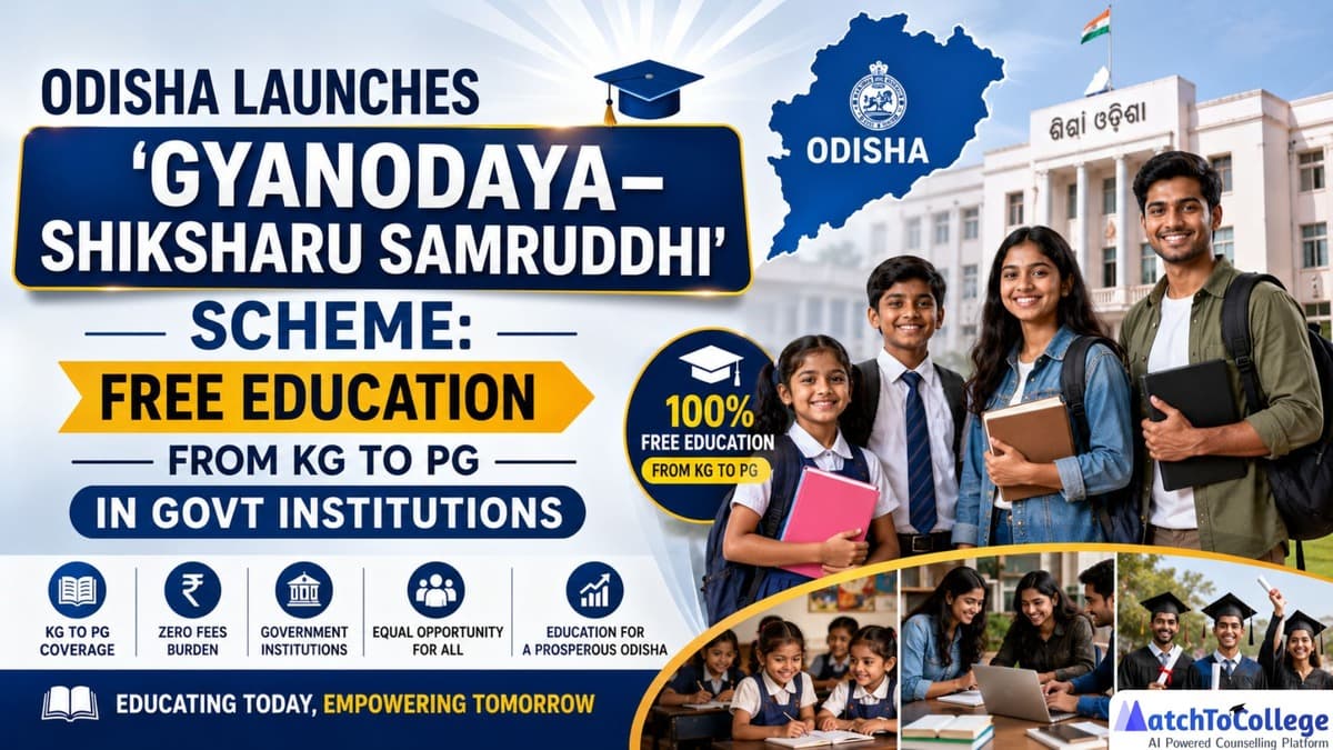 Odisha's Free Education: Gyanodaya Scheme Explained