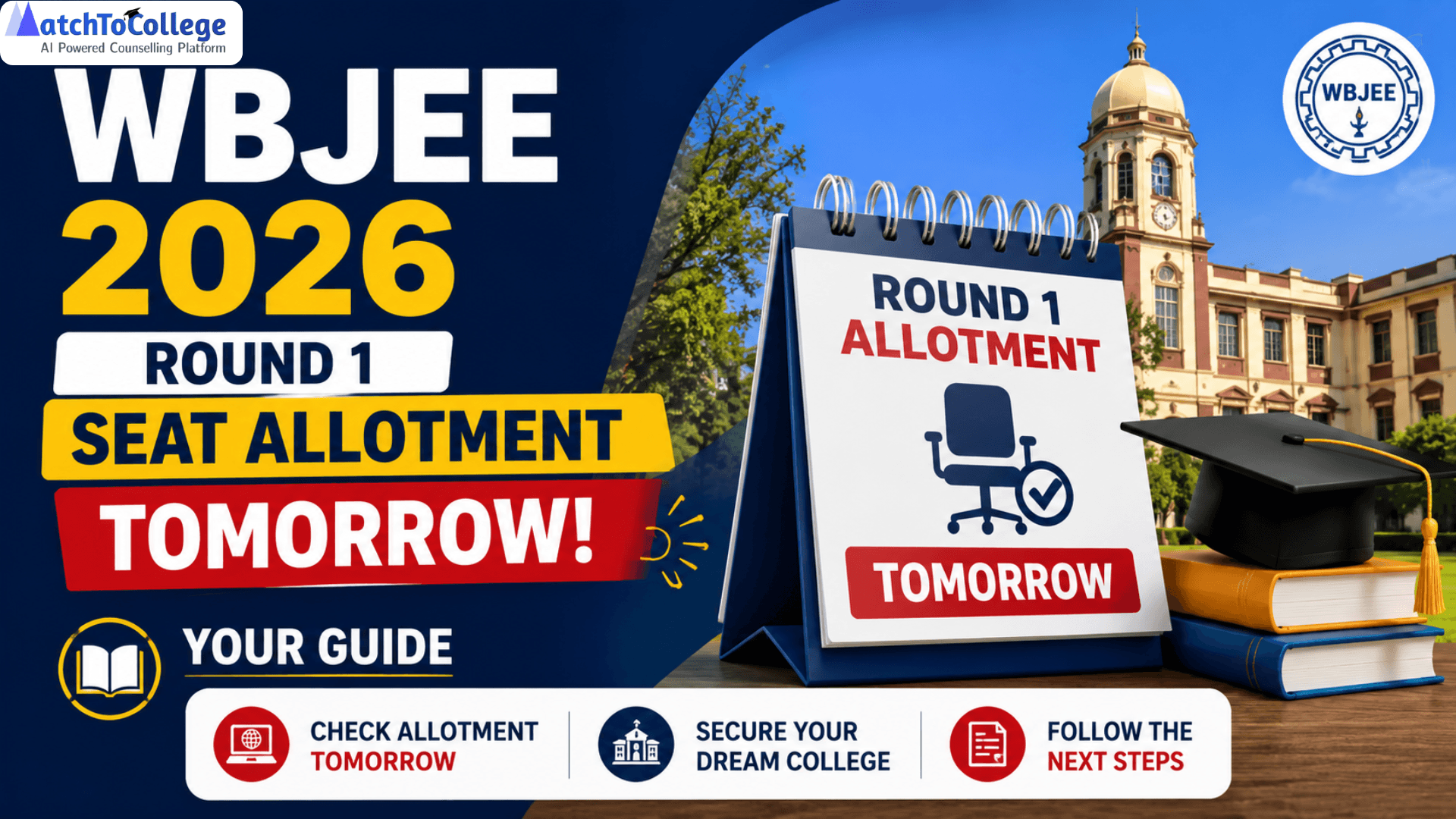 WBJEE 2026 Round 1 Seat Allotment Tomorrow: Your Guide