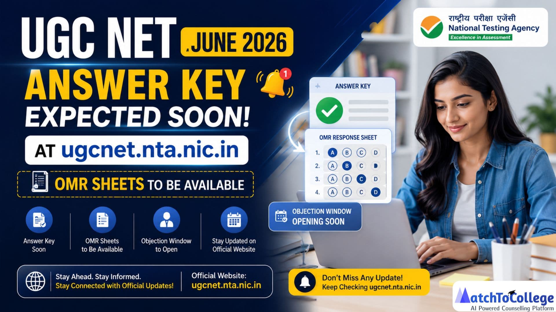 UGC NET June 2026 Answer Key & OMR Sheets: Get Ready!