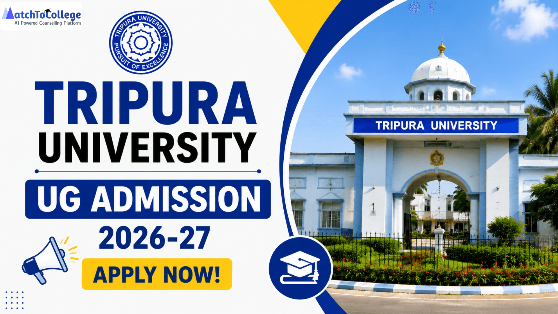 Tripura University UG Admission 2026-27: Apply Now!