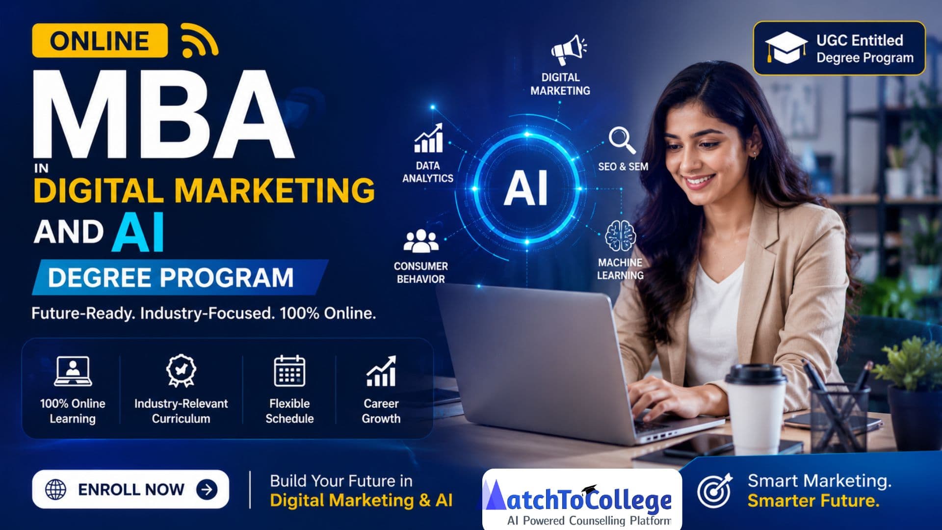 Online MBA Digital Marketing & AI: Future-Proof Your Career