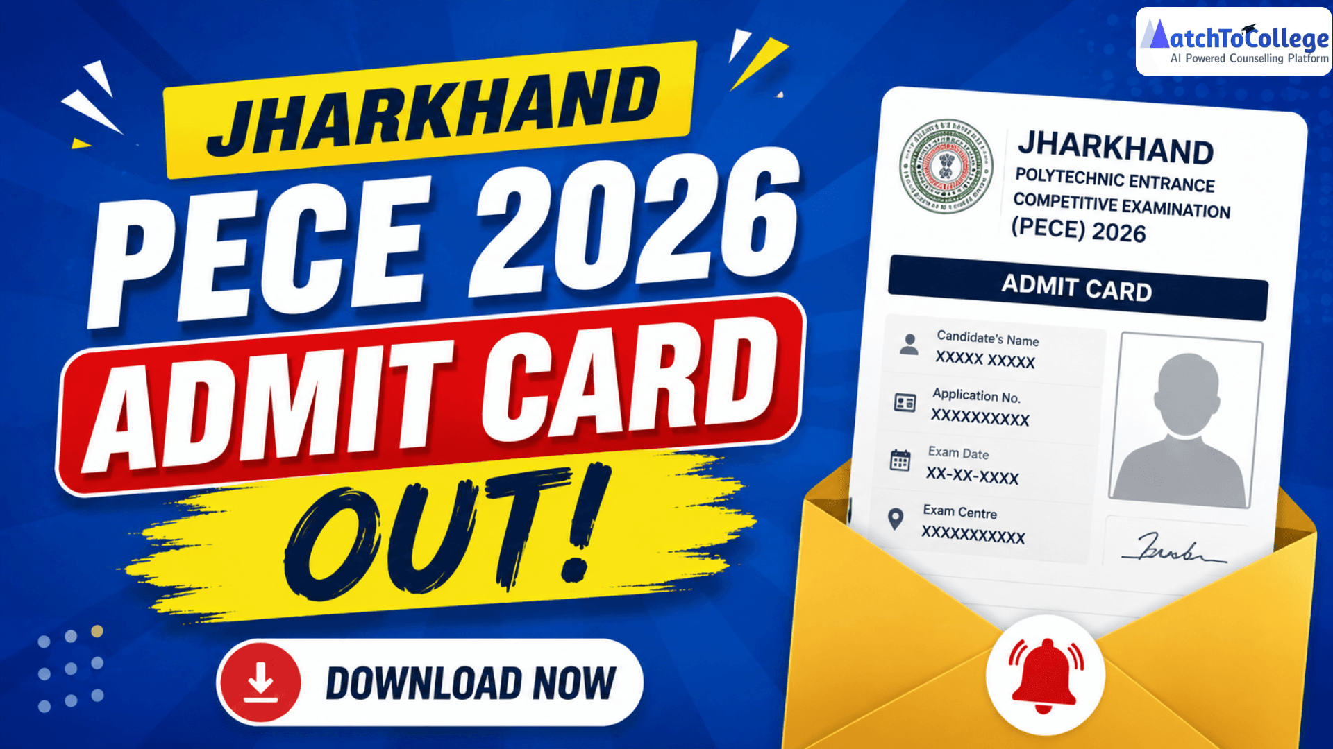 Jharkhand PECE 2026 Admit Card OUT! Download Now