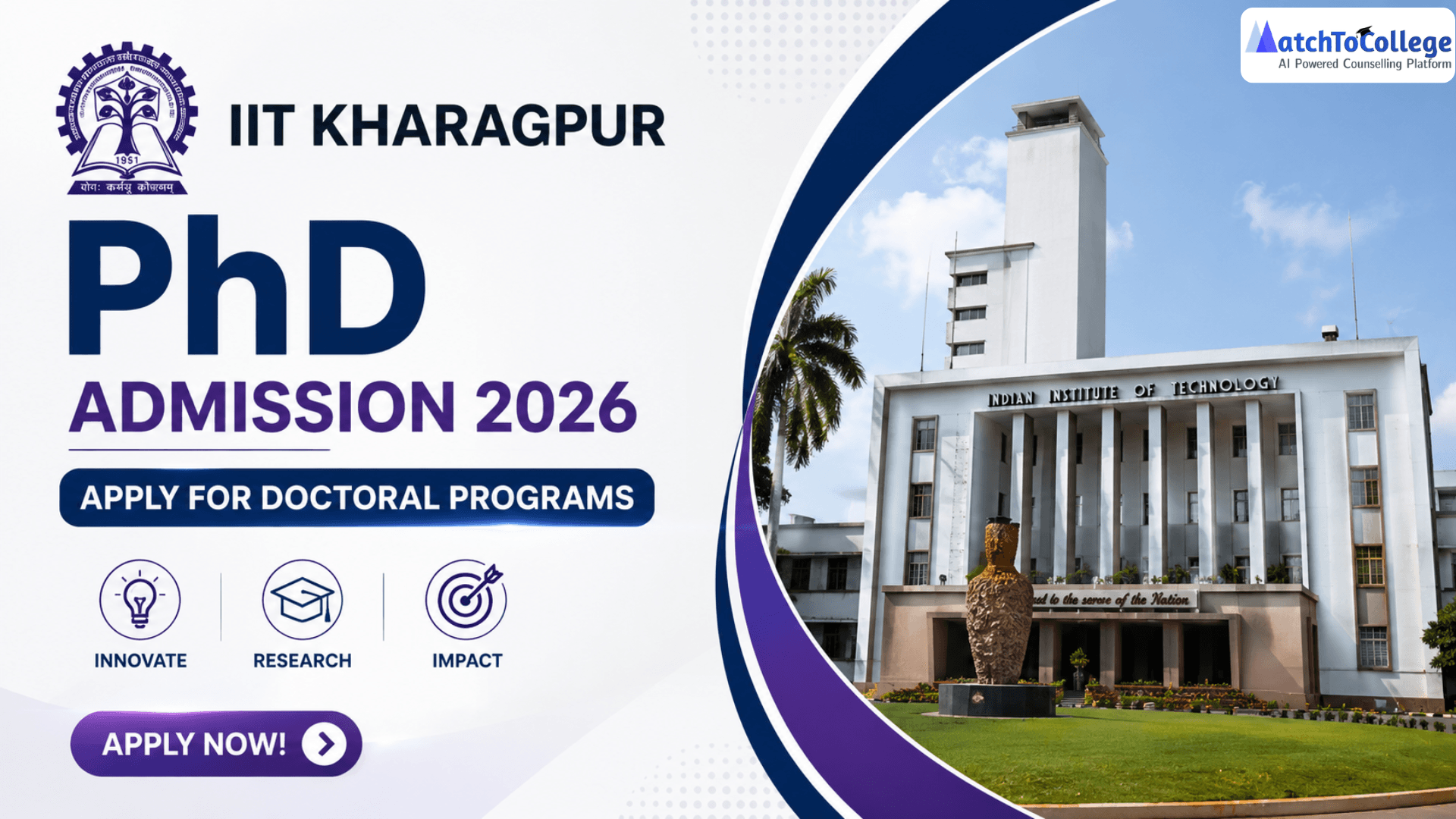 IIT Kharagpur PhD Admission 2026: Apply for Doctoral Programs