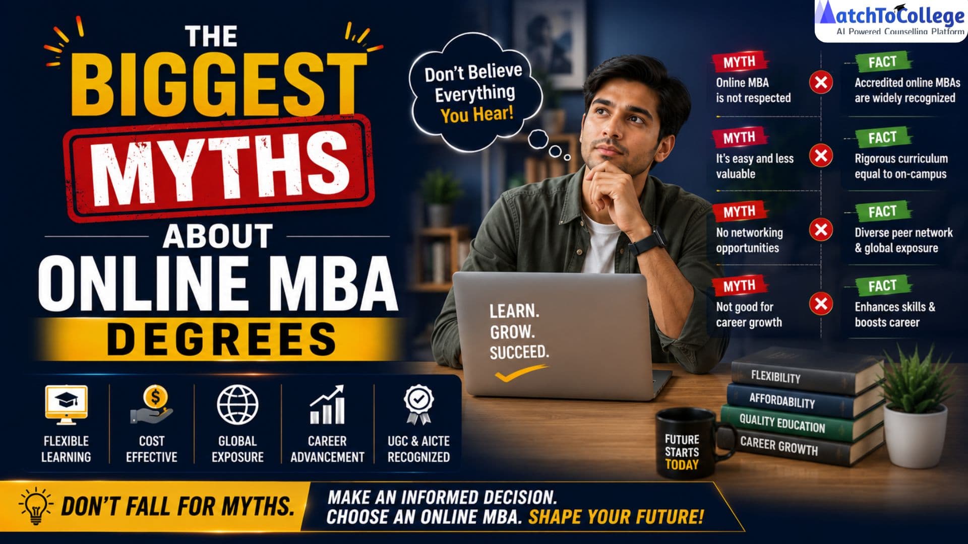 Online MBA Myths Debunked: Your Guide to a Smart Future