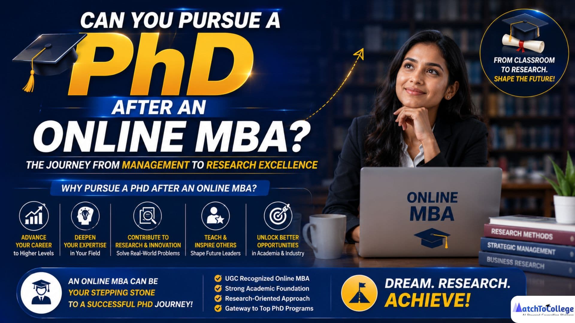 Online MBA to PhD: Is a Doctorate Possible?