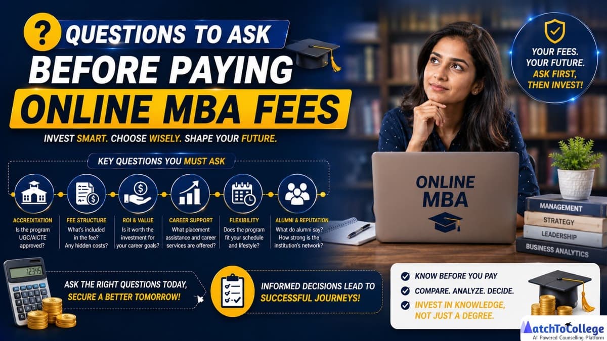 Online MBA Fees: 7 Vital Questions Before You Commit