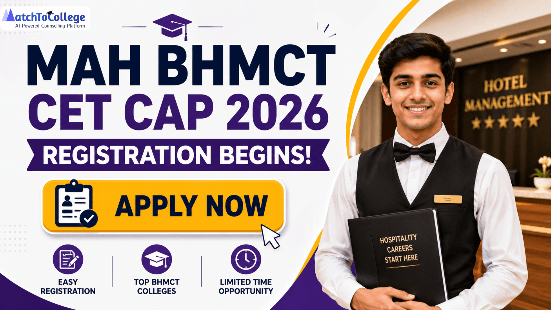 MAH BHMCT CET CAP 2026: Registration Begins! Apply Now