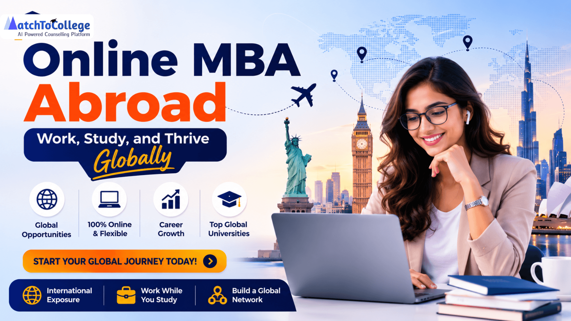 Online MBA While Working Abroad: Your Global Career Boost