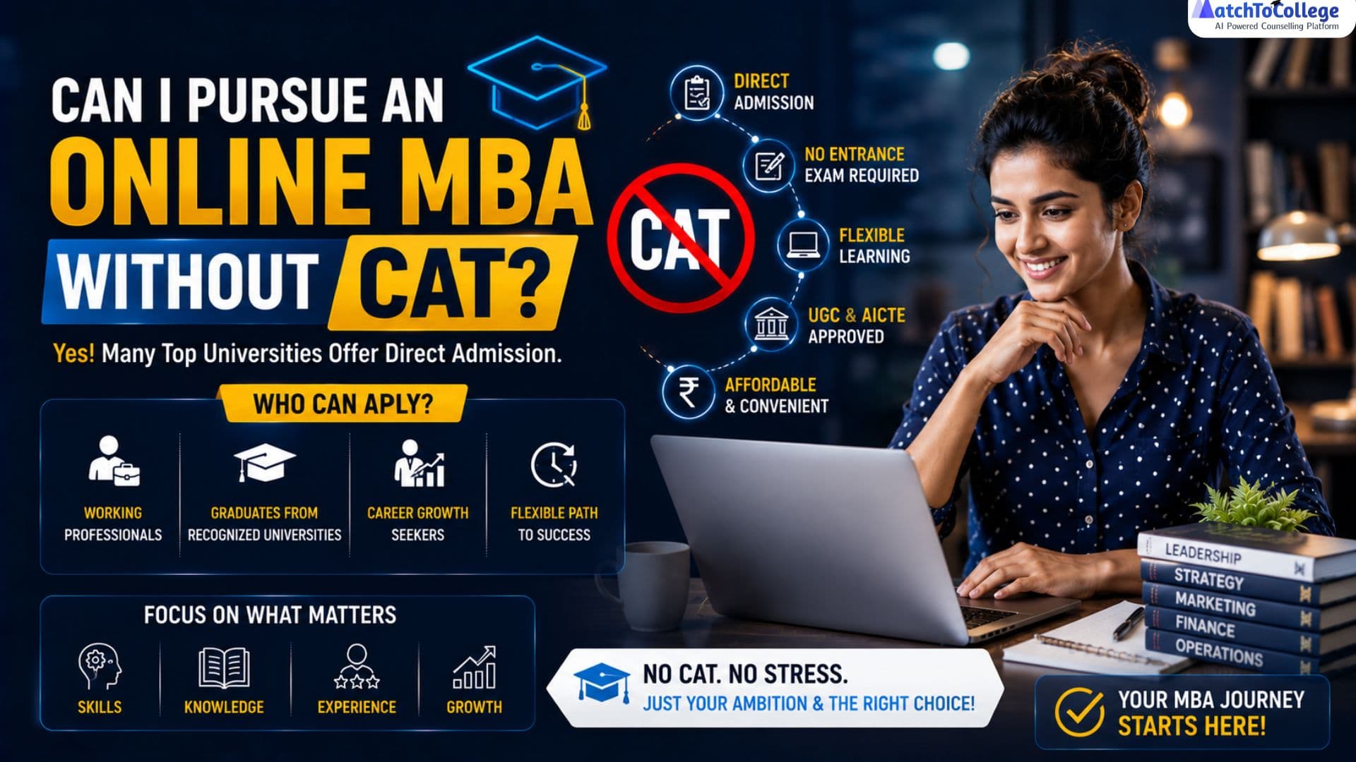 Online MBA Without CAT? Your Guide to Top Programs