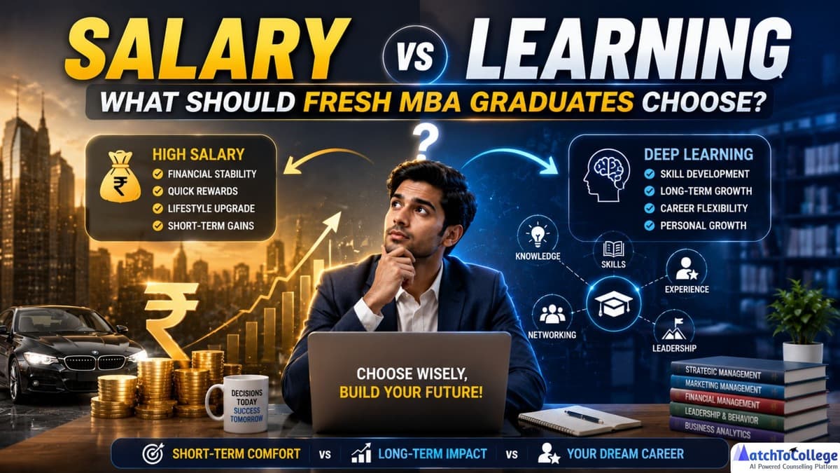 MBA: Salary Now or Learning Later? The Career Dilemma