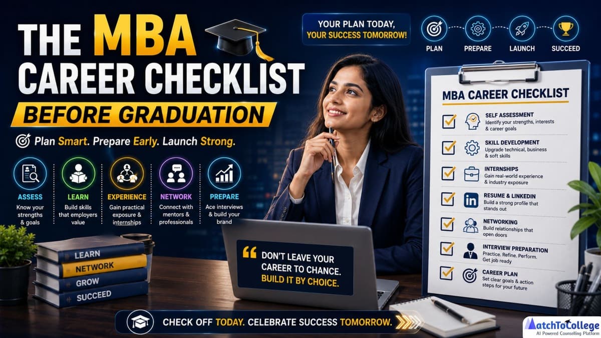 MBA Career Checklist: Your Essential Pre-Graduation Guide