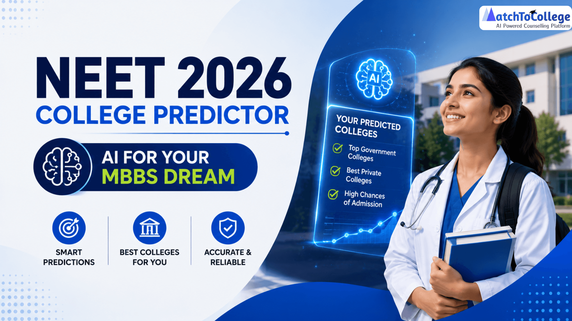 NEET 2026 College Predictor: AI for Your MBBS Dream