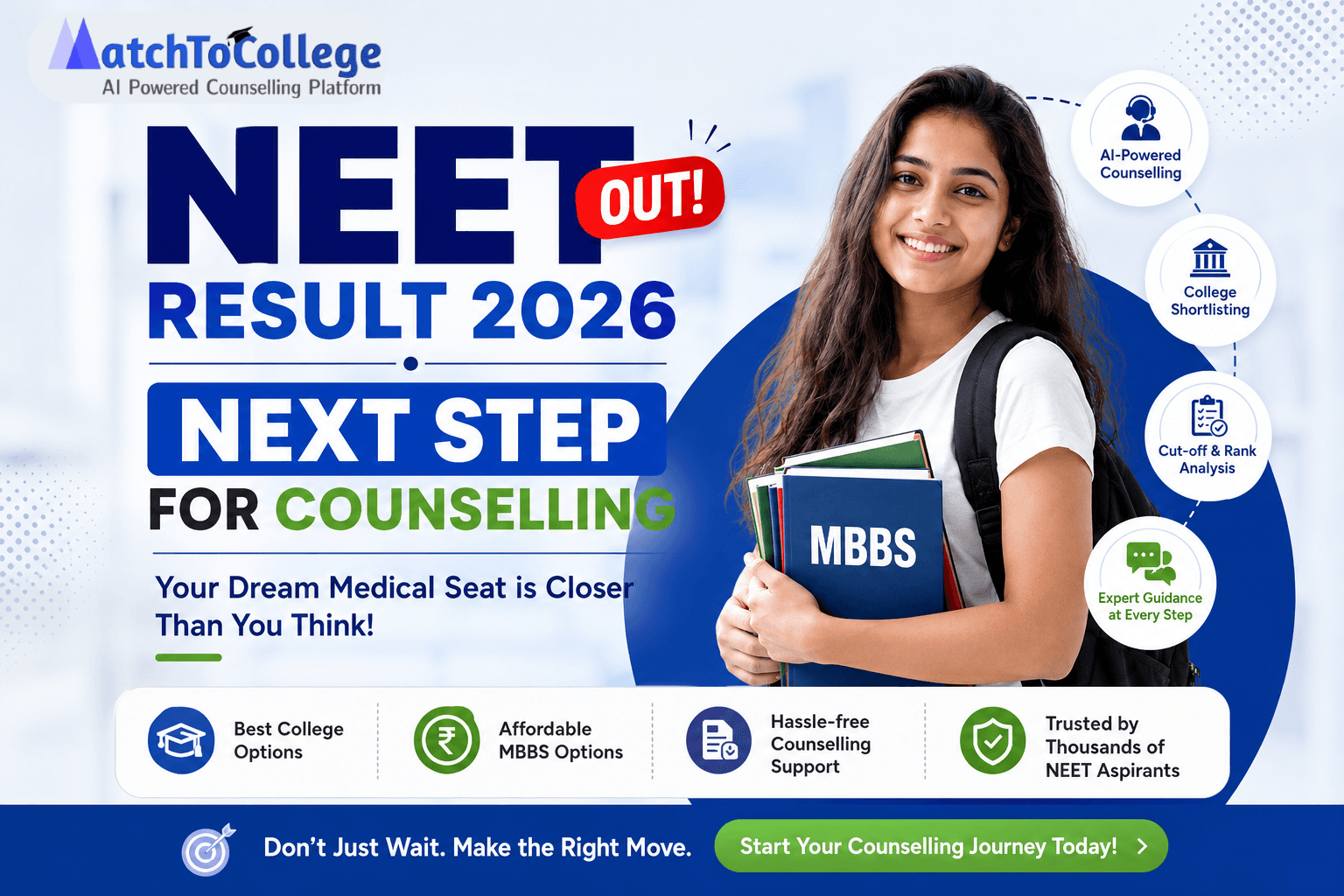 NEET 2026 Results OUT: Your Next Steps for Counselling