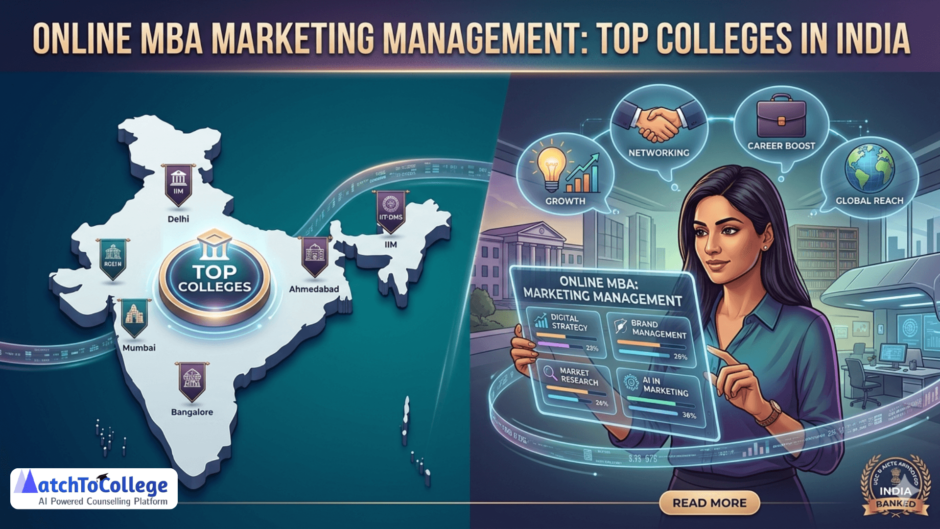Online MBA Marketing Management: Top Colleges in India