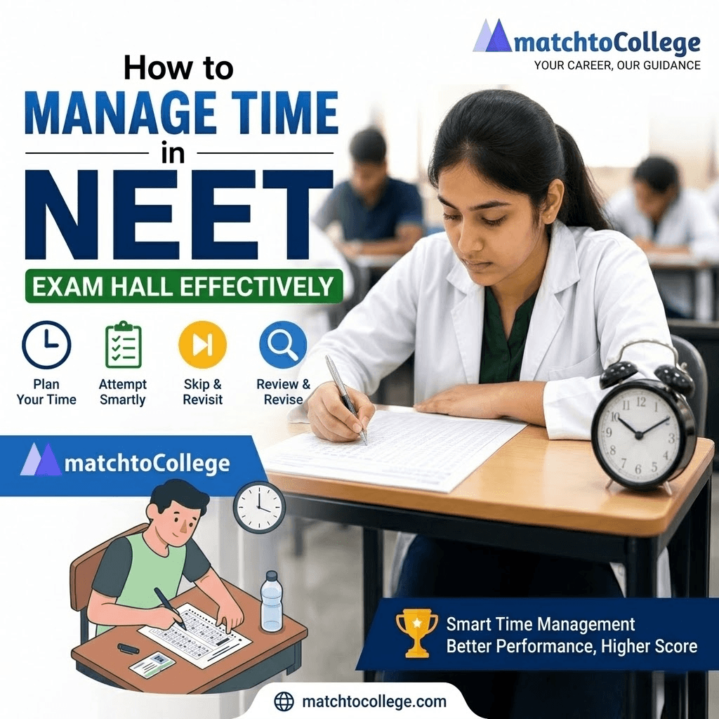 How to Manage Time in NEET Exam Hall Effectively