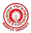 Manipur University logo