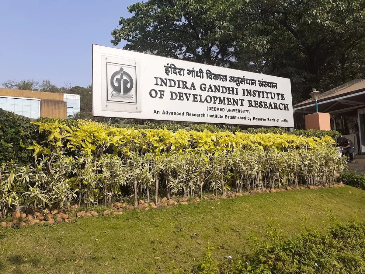 Indira Gandhi Institute of Development Research, Mumbai