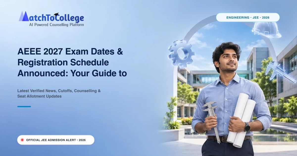 AEEE 2027 Exam Dates & Registration Schedule Announced: Your Guide to Amrita B.Tech Admissions