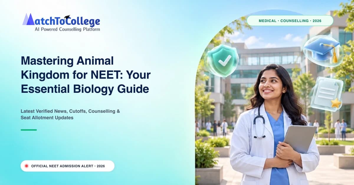 Mastering Animal Kingdom for NEET: Your Essential Biology Guide