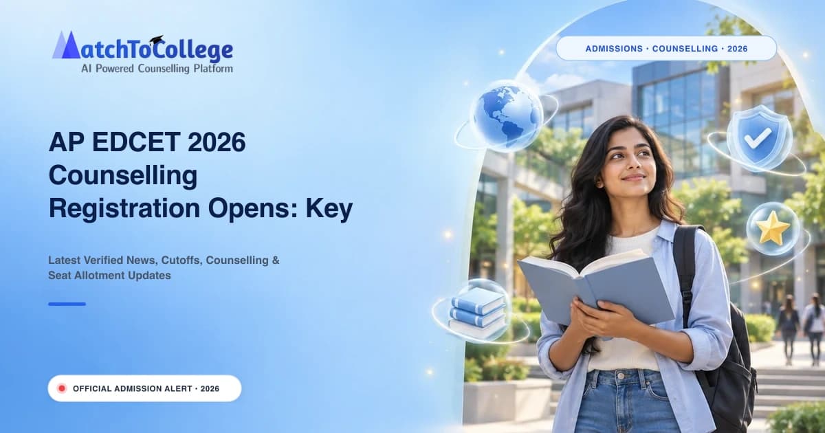 AP EDCET 2026 Counselling Registration Opens: Key Dates & Steps