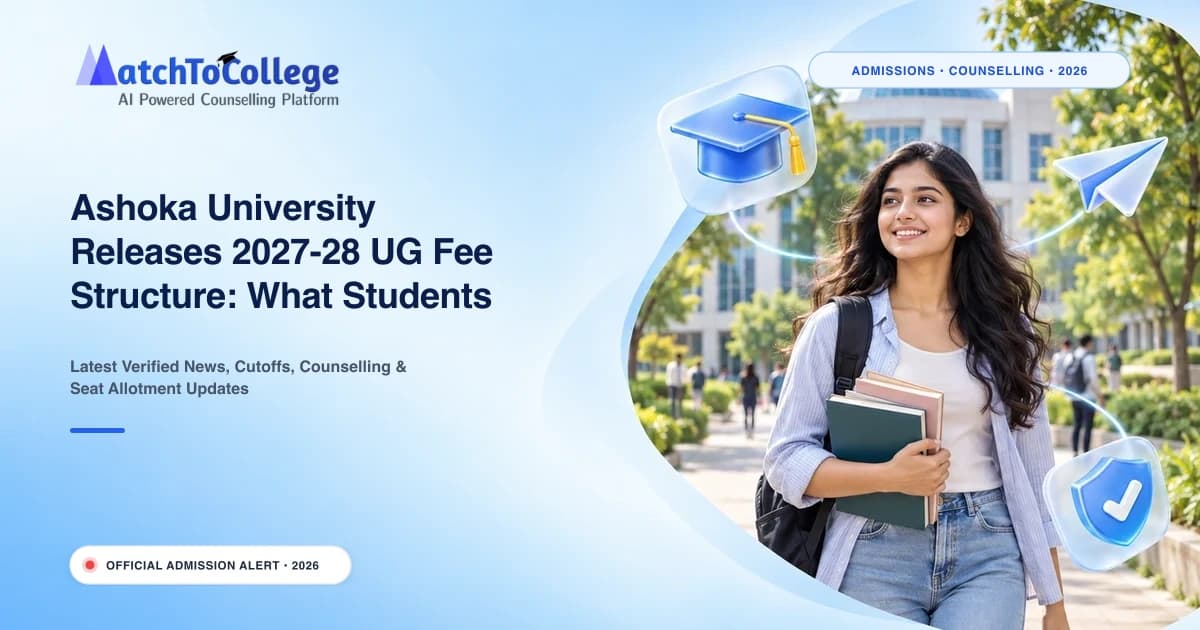 Ashoka University Releases 2027-28 UG Fee Structure: What Students Need to Know