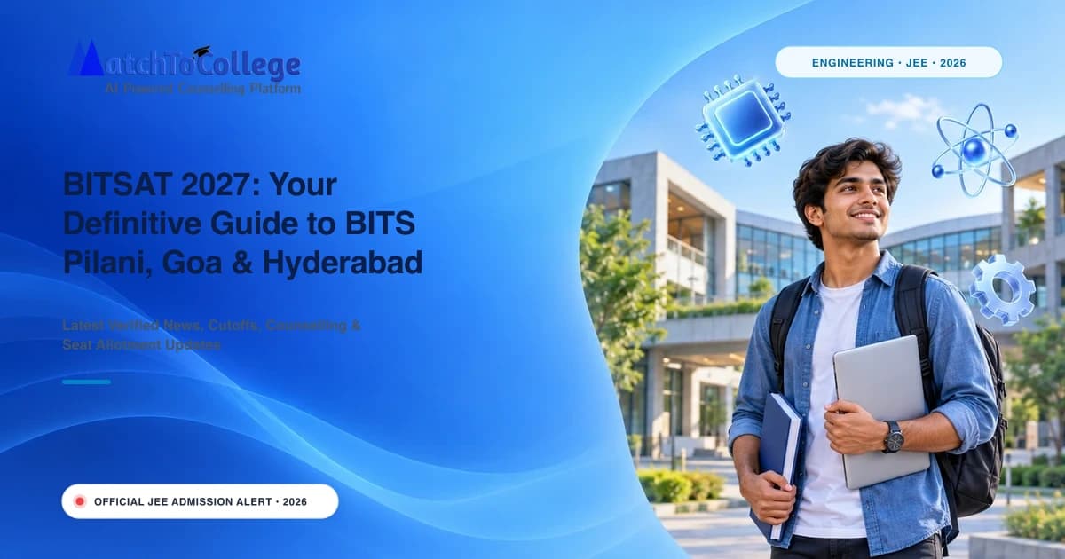 BITSAT 2027: Your Definitive Guide to BITS Pilani, Goa & Hyderabad Admissions