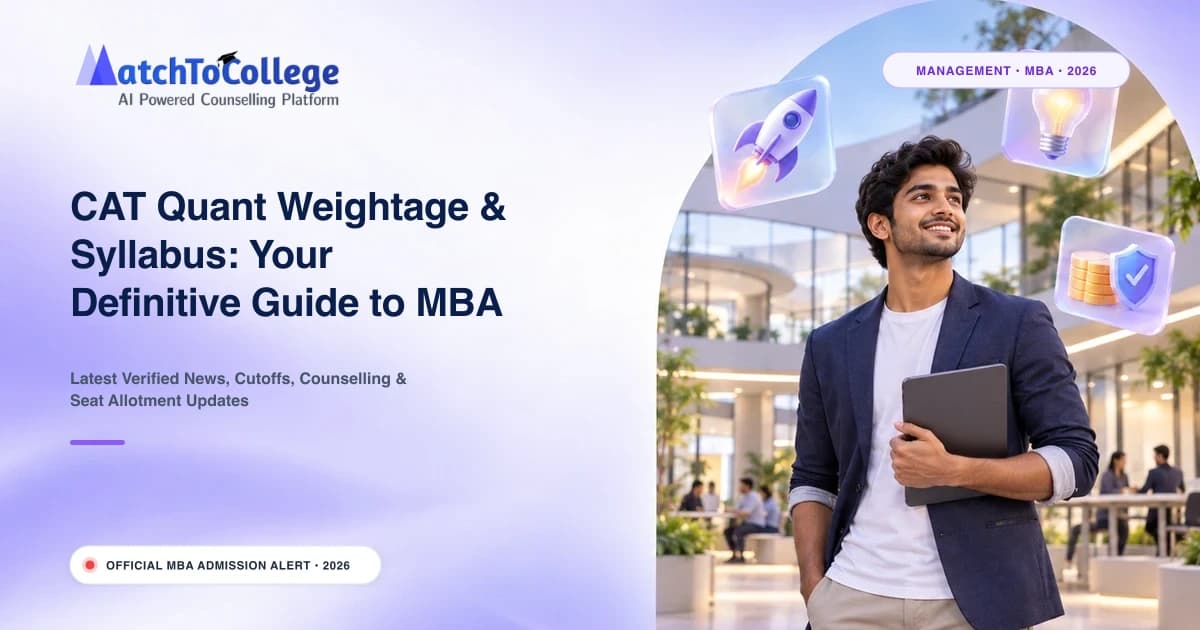 CAT Quant Weightage & Syllabus: Your Definitive Guide to MBA Success