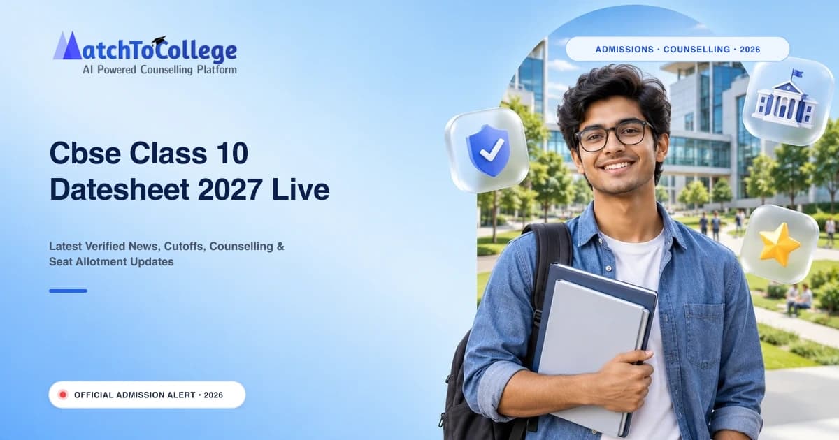 Cbse Class 10 Datesheet 2027 Live